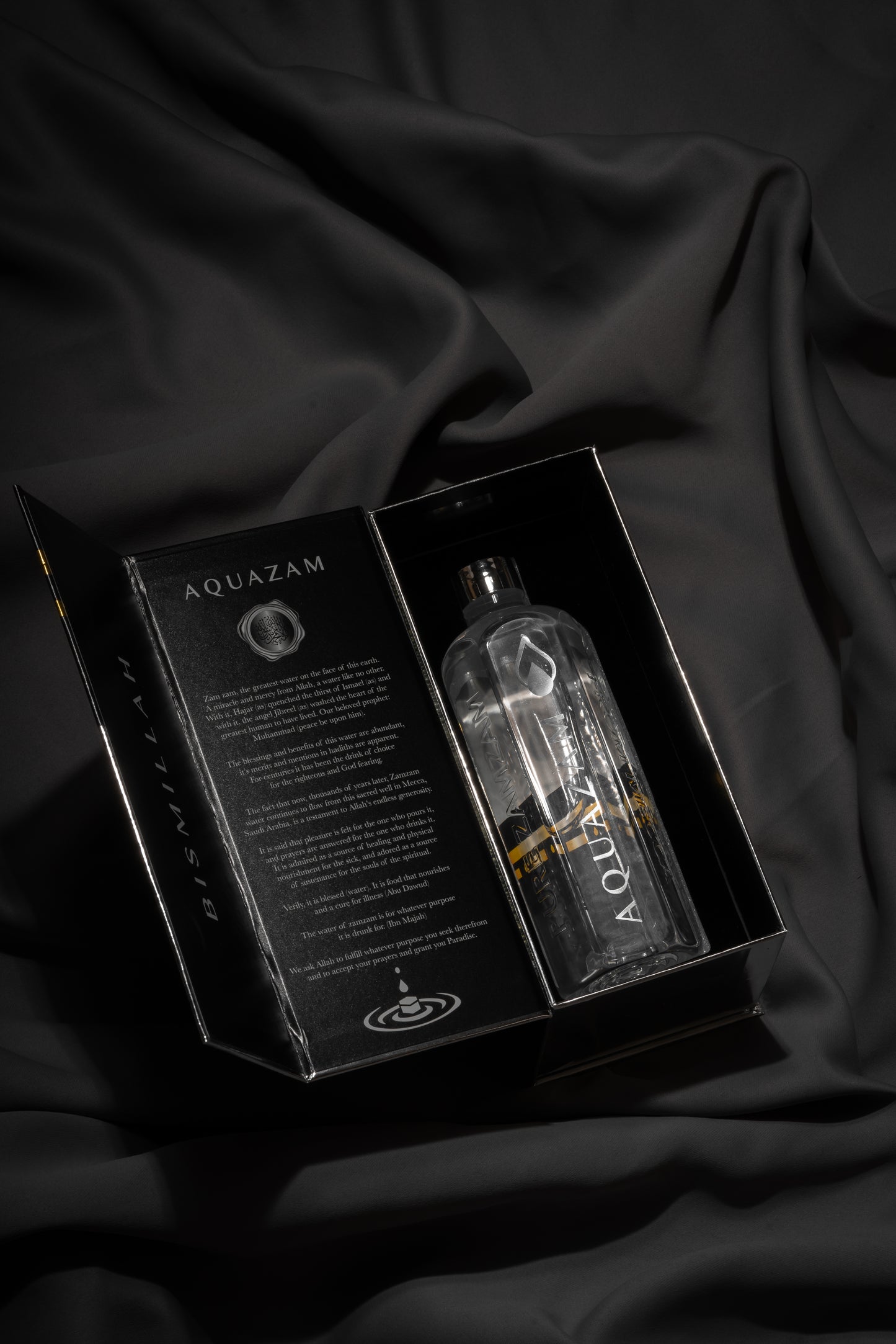 Aquazam – Blessed Zamzam Water in a Bottle & Gift Box