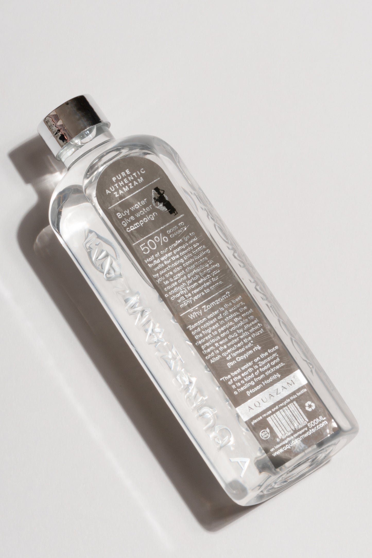Aquazam – Blessed Zamzam Water in a Bottle & Gift Box
