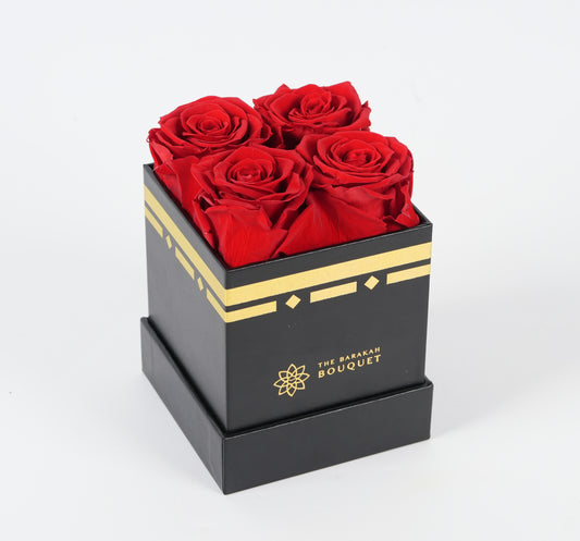 Mini kabah 4 rose barakah bouquet.